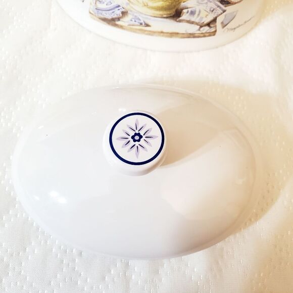 Hallmark Nature's Sketchbook VTG Marjolein Bestin Flower Tea/Coffee Kettle - Picture 7 of 10